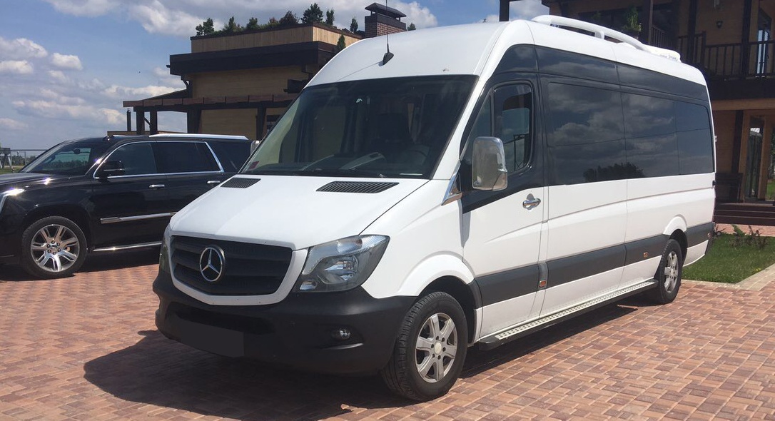Rental Mercedes Sprinter 8 seats with driver